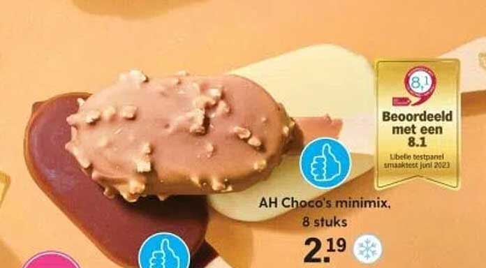 AH Choco's minimix, 8 stuks