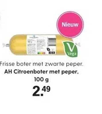 AH Citroenboter met peper