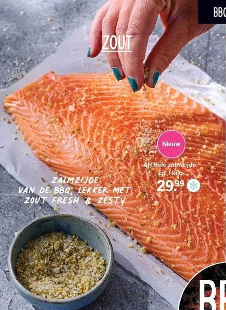 AH Hele zalmzijden ca. 1 kilo
