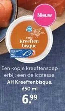 AH Kreeftenbisque, 650 ml