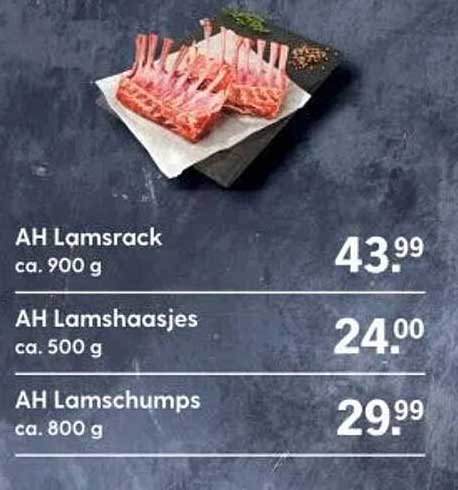 AH Lamsrack ca. 900 g