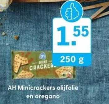AH Minicrackers olijfolie en oregano