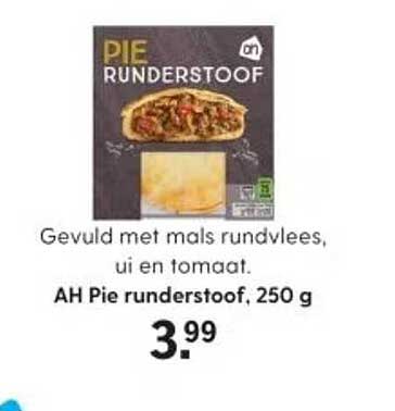 AH Pie runderstoof, 250 g