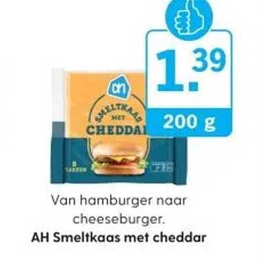 AH Smeltkaas met cheddar