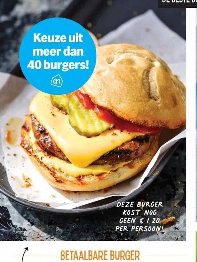 Betaalbare burger