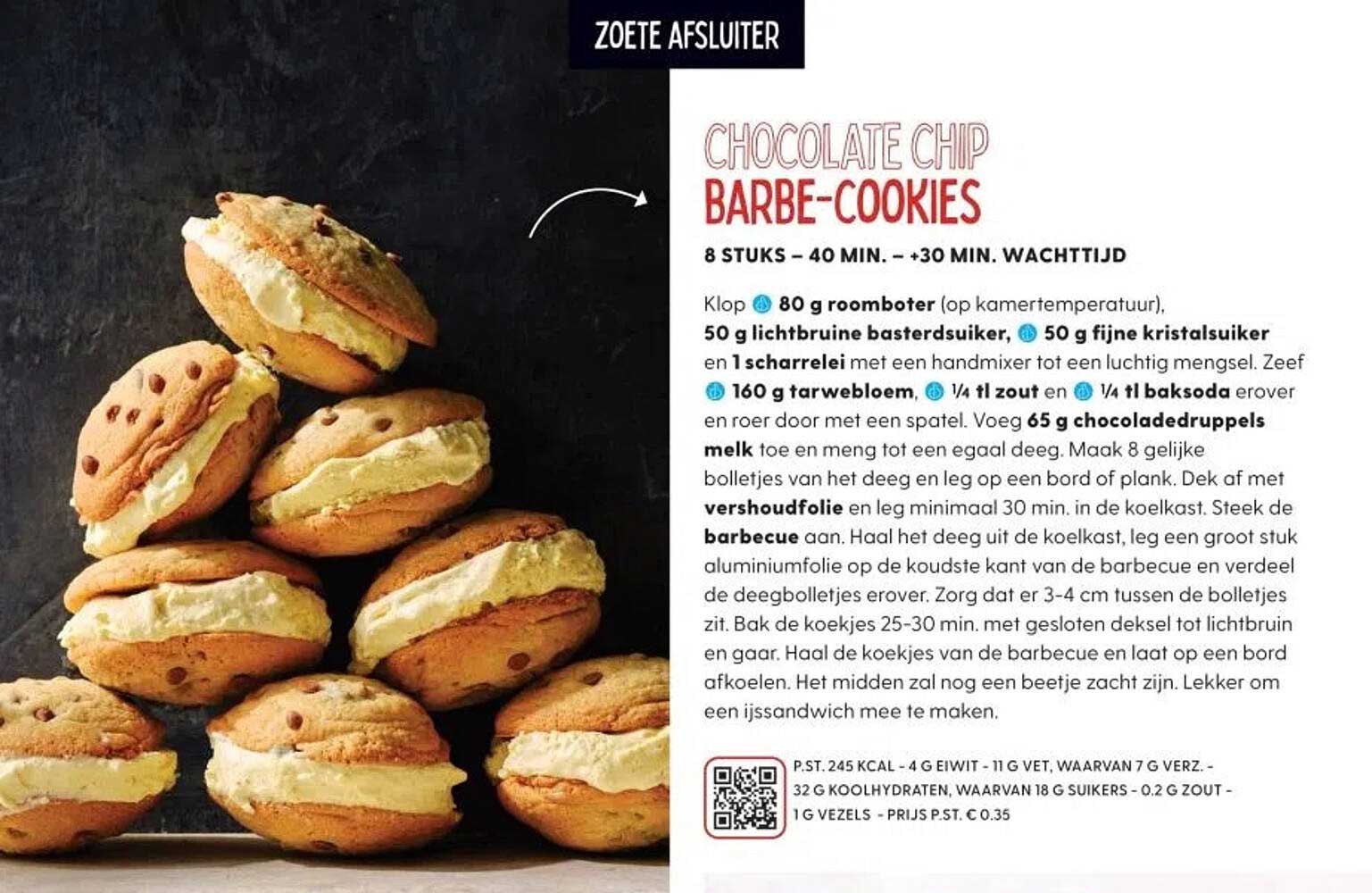 CHOCOLATE CHIP BARBE-COOKIES