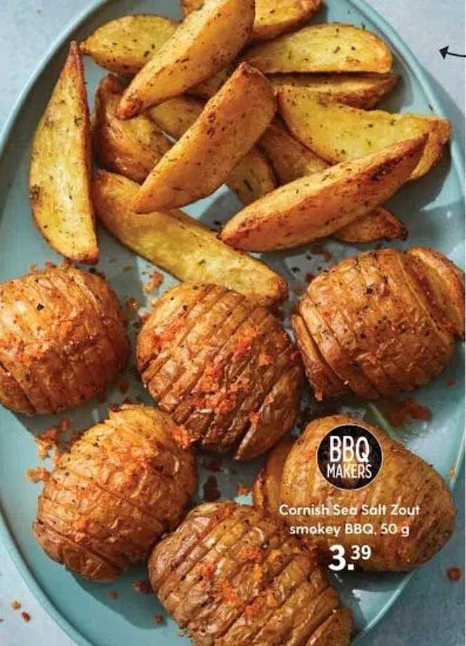 Cornish Sea Salt Zout smokey BBQ, 50 g