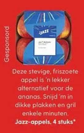 Jazz-appels, 4 stuks*