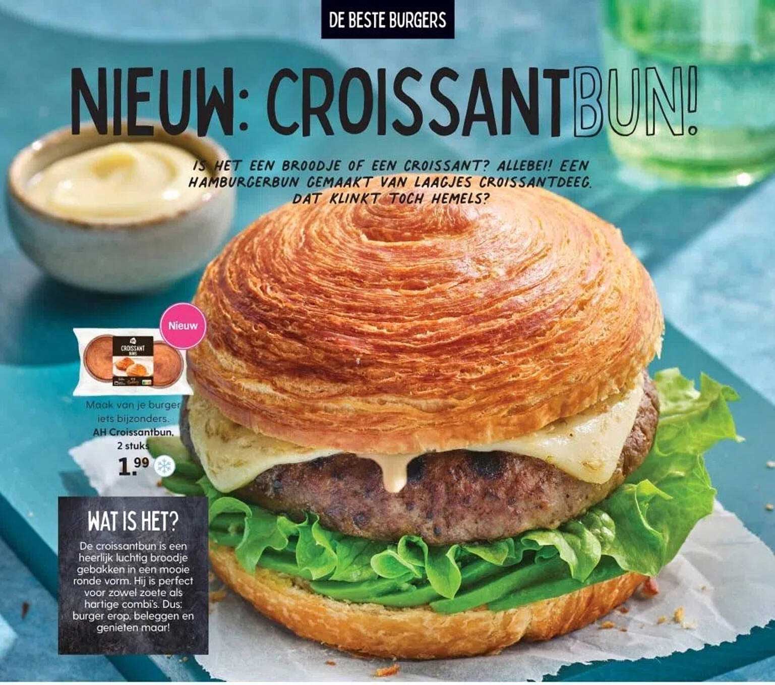 NIEUW: CROISSANTBUN!