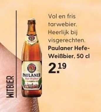 Paulaner Hefe-Weißbier, 50 cl