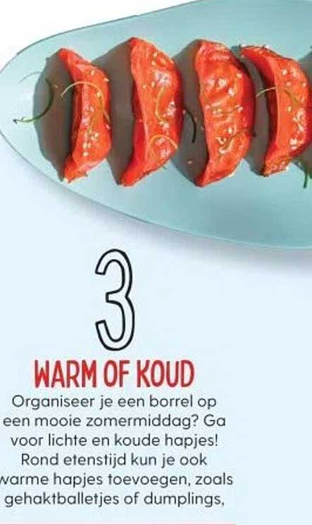 WARM OF KOUD