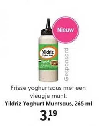 Yildriz Yoghurt Muntsaus, 265 ml