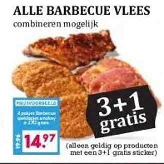 ALLE BARBECUE VLEES