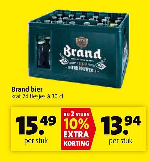 Brand bier