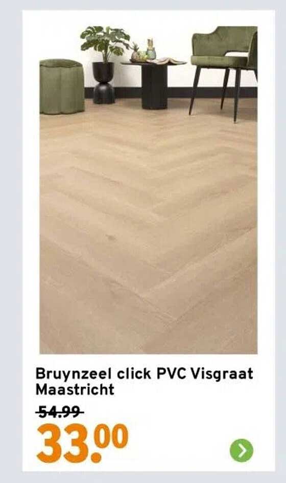 Bruynzeel click PVC Visgraat Maastricht