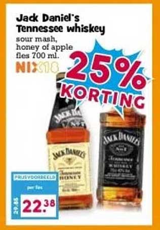 Jack Daniel's Tennessee whiskey