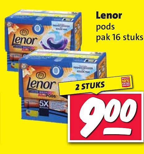 Lenor pods pak 16 stuks