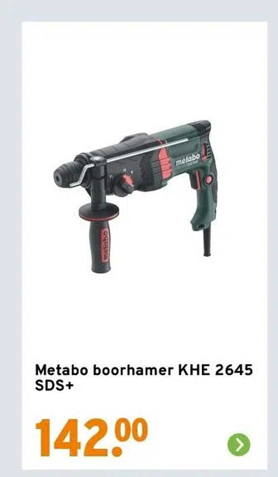 Metabo boorhamer KHE 2645 SDS+