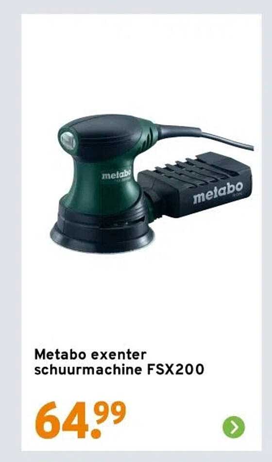 Metabo exenter schuurmachine FSX200