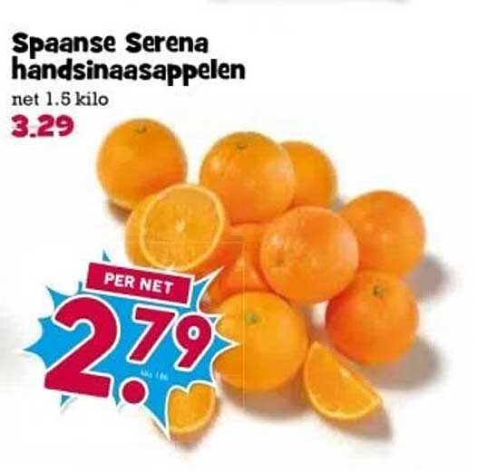 Spaanse Serena handsinaasappelen