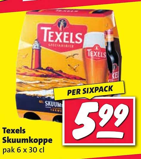 Texels Skuumkoppe pak 6 x 30 cl