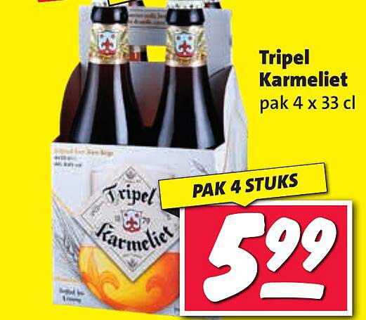 Tripel Karmeliet pak 4 x 33 cl