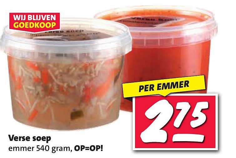 Verse soep