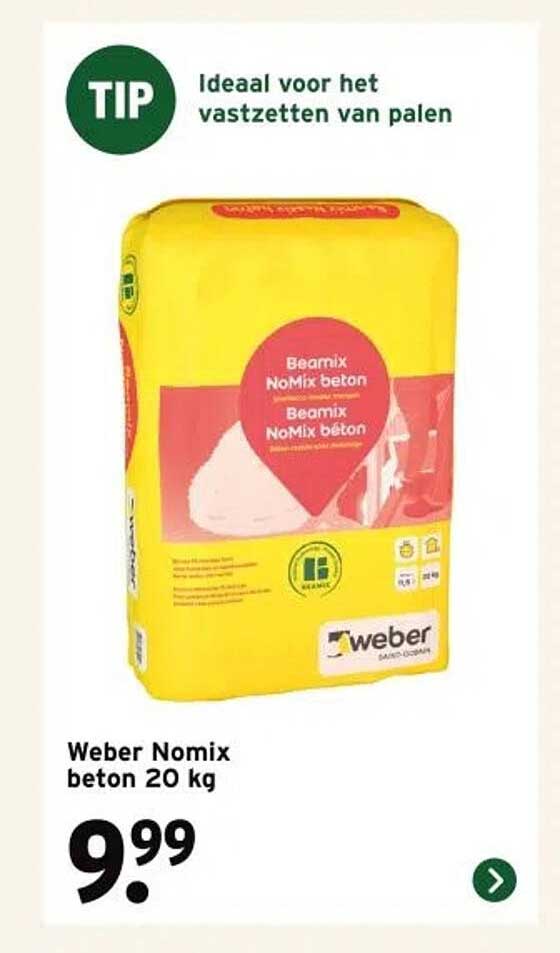 Weber Nomix beton 20 kg