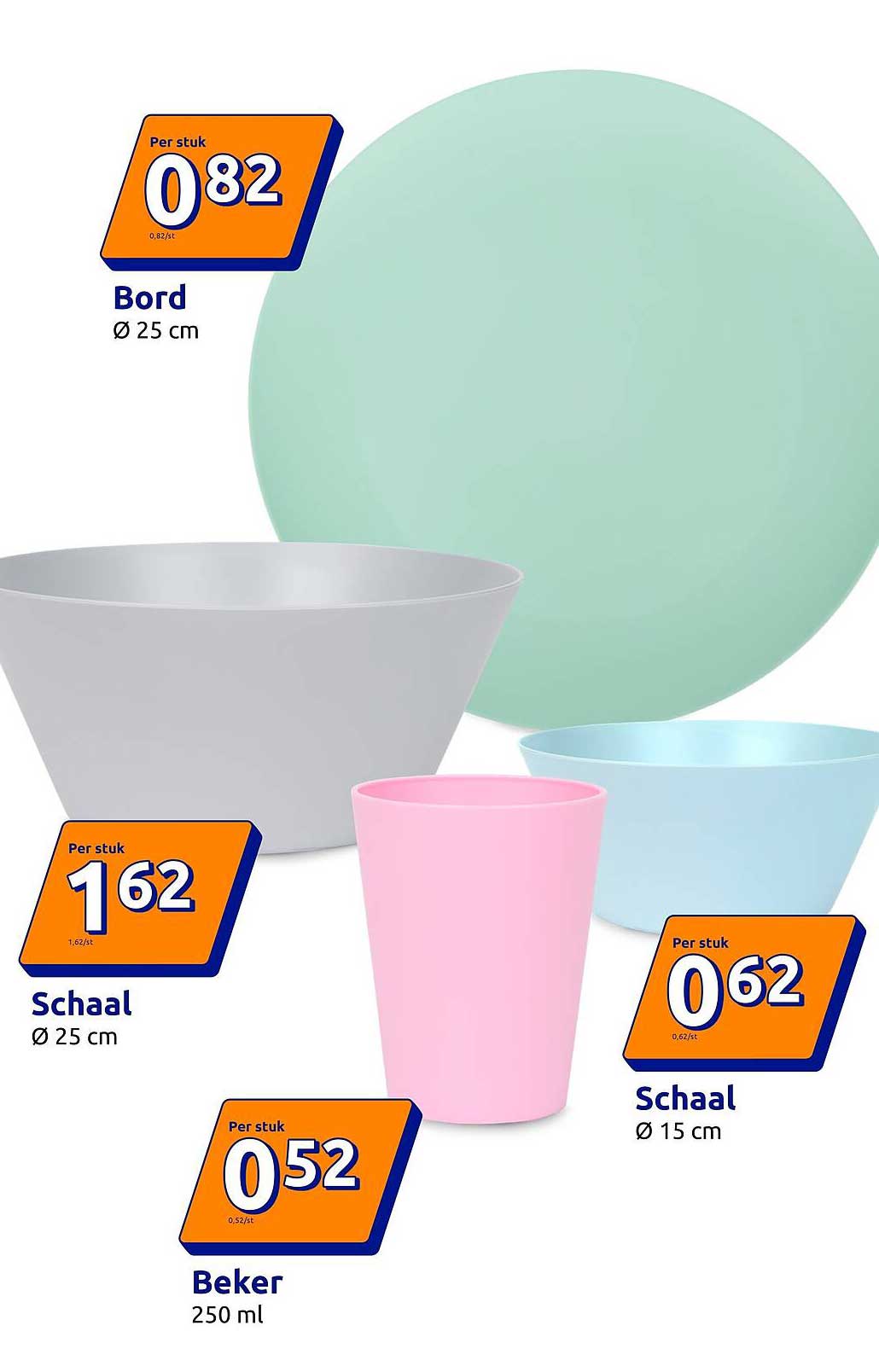 Bord Ø 25 cm