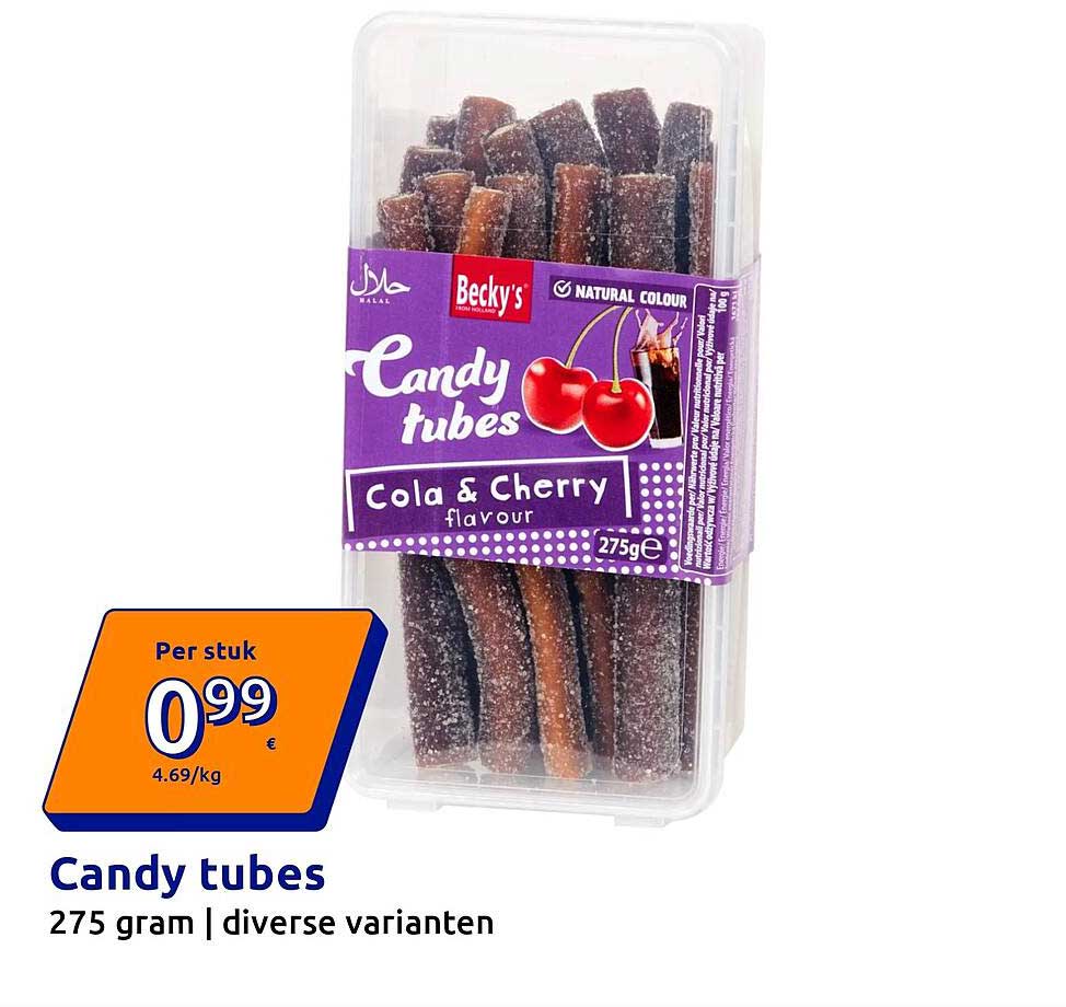 Candy tubes