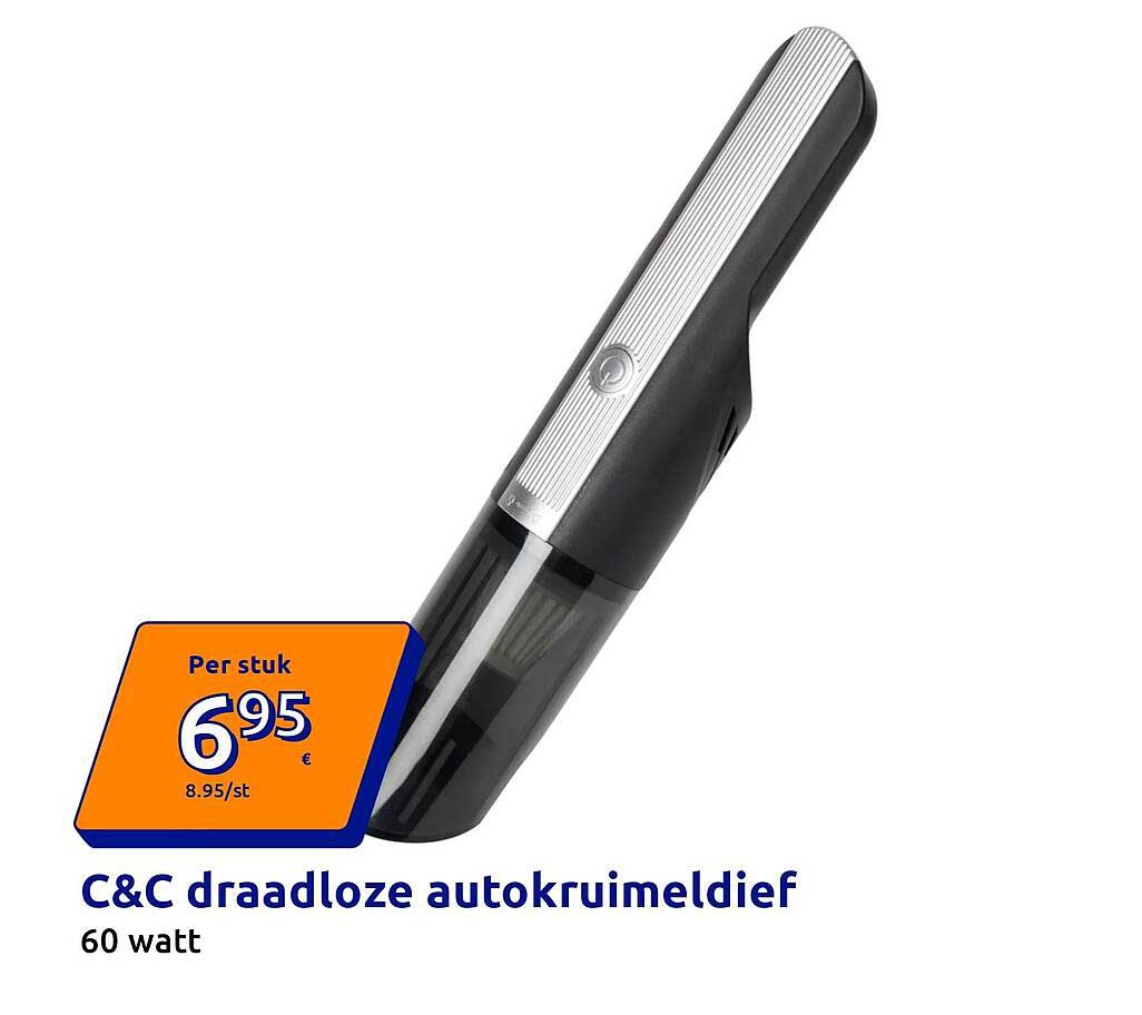 C&C draadloze autokruimeldief