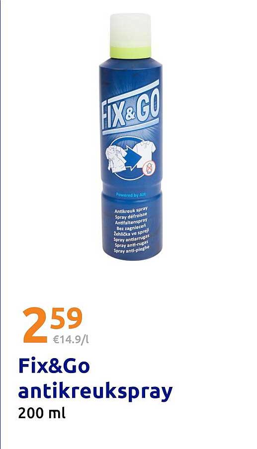 Fix&Go antikreukspray 200 ml