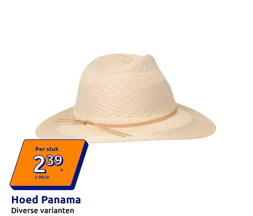 Hoed Panama Diverse varianten