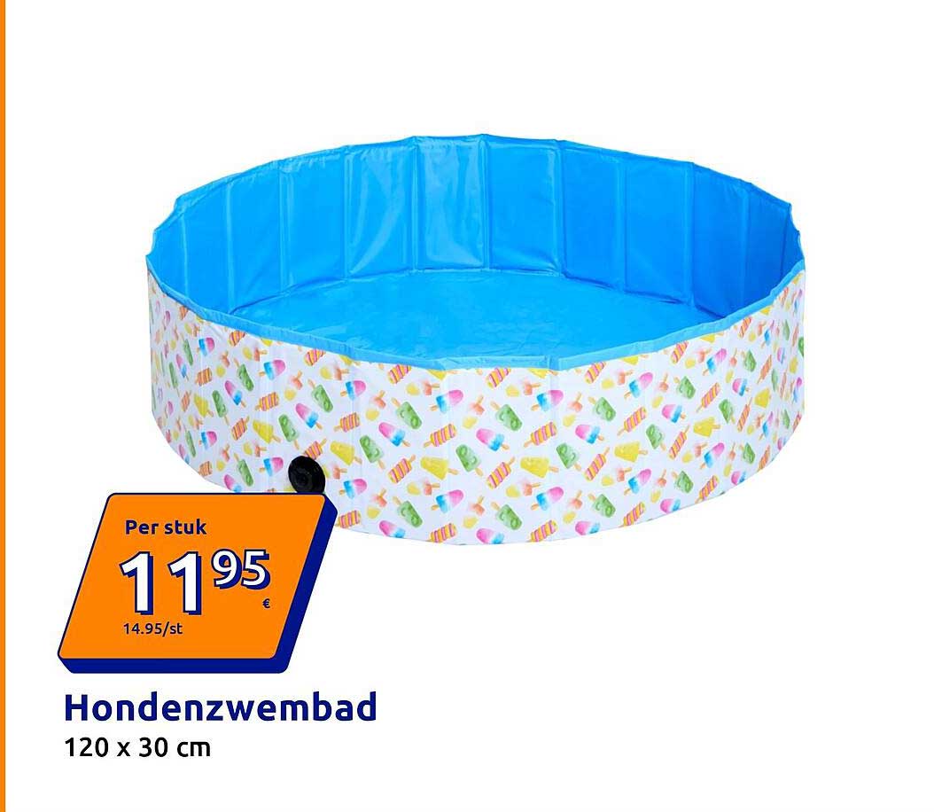 Hondenzwembad 120 x 30 cm