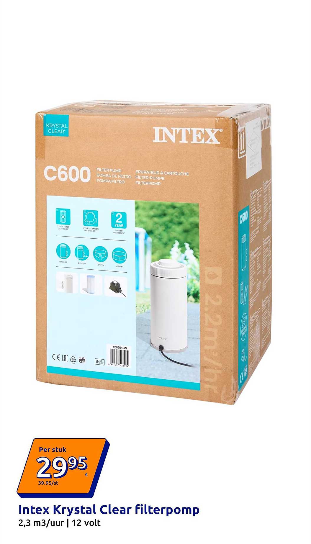 Intex Krystal Clear filterpomp