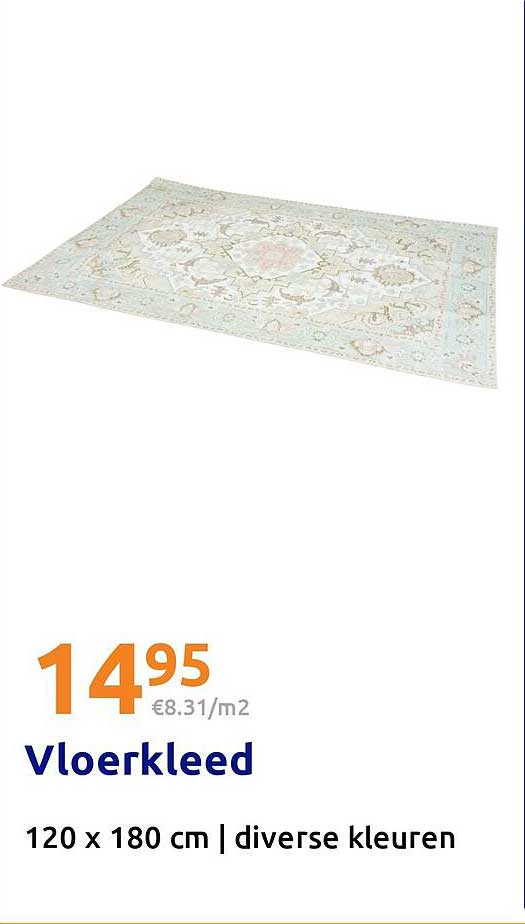 Vloerkleed 120 x 180 cm | diverse kleuren