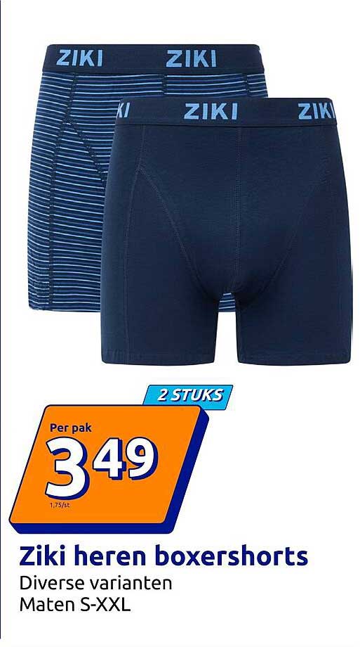 Ziki heren boxershorts
