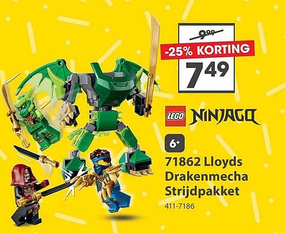 71862 Lloyds Drakmecha Strijdpakket -25% KORTING