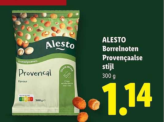 ALESTO Borrelnoten Provençaalse stijl 300 g