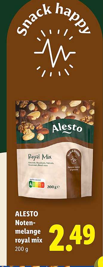 ALESTO Noten-melange royal mix 200 g