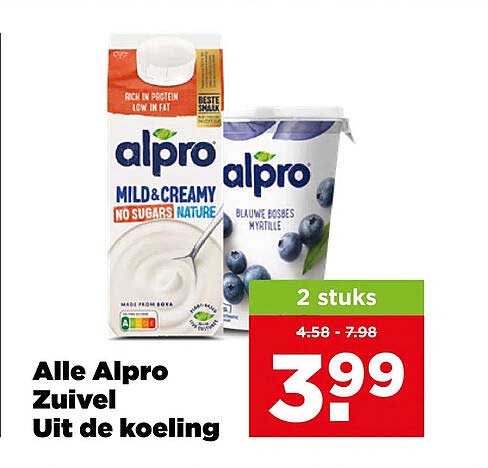 Alle Alpro Zuivel Uit de koeling