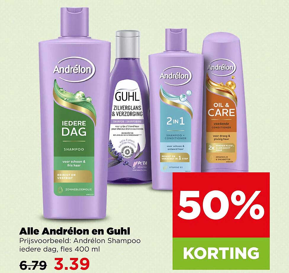 Alle Andrélon en Guhl