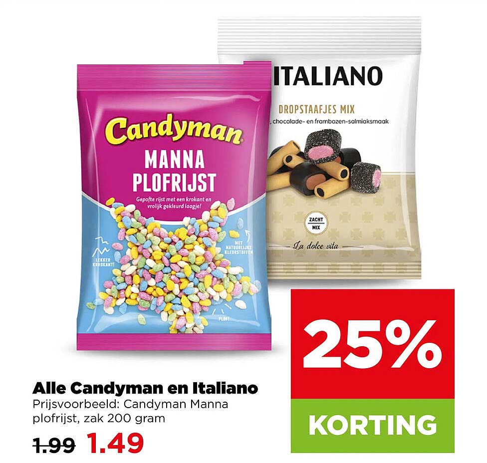 Alle Candyman en Italiano