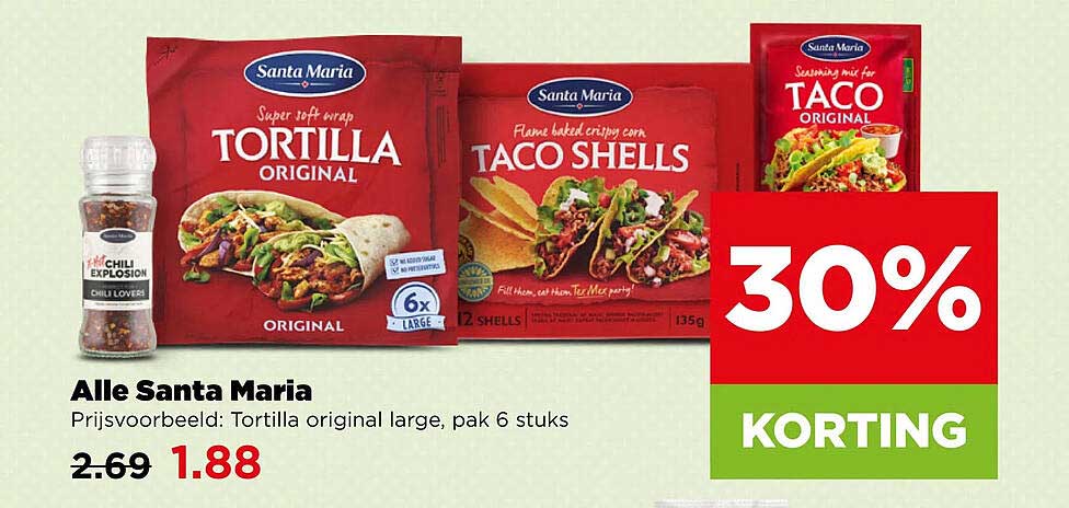 Alle Santa Maria 30% KORTING