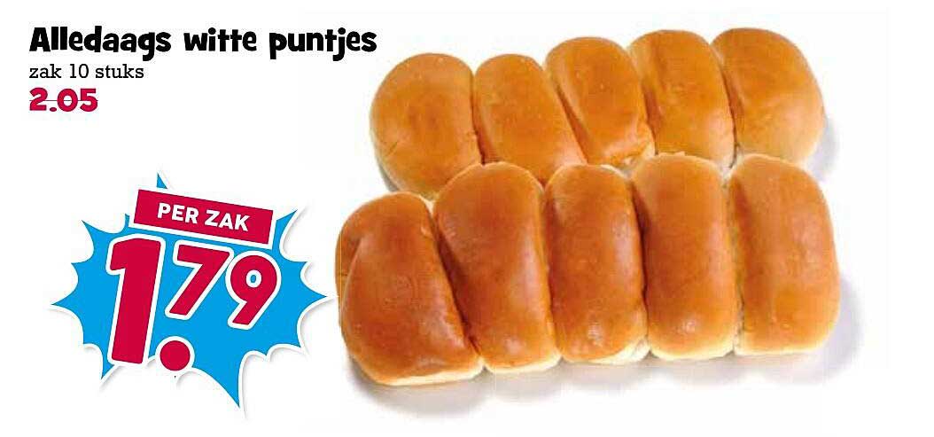 Alledaags witte puntjes