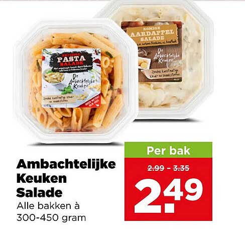 Ambachtelijke Keuken Salade Alle bakken à 300-450 gram