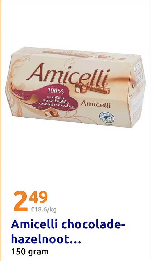 Amicelli chocolade-hazelnoot...