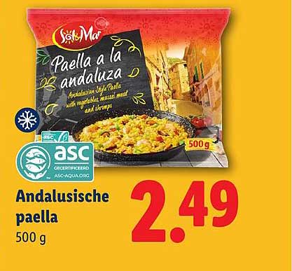 Andalusische paella 500 g