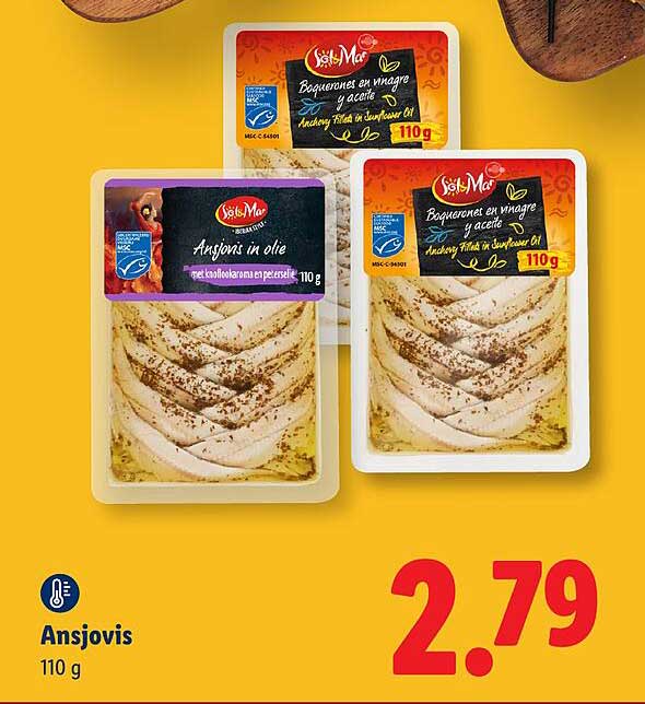 Ansjovis 110 g