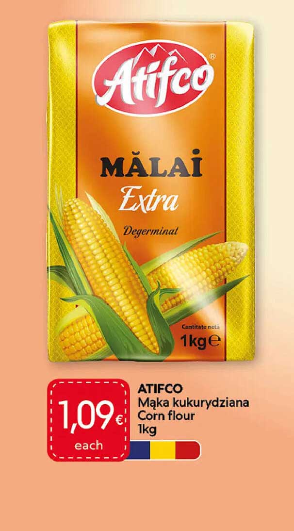 ATIFCO Mąka kukurydziana Corn flour 1kg